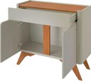 Ver imagem 7 de Buffet Arcus 2 Portas 92 cm Off White/Naturalle - Mavaular