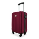 Ver imagem 2 de Kit Duas Malas de Bordo Rígidas 360º - Gladiador A1 Cor:cereja