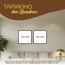 Ver imagem 5 de Quadro Decorativo Flores Brancas 3D Abstratas Moldura Premium:Moldura Ype/50X50 sem Vidro Acrílico