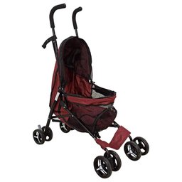 Carrinho de Passeio Pet para Cães e Gatos - Azul - 6