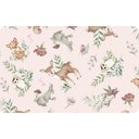 Ver imagem 2 de Kit 2 Babinhas Paninho de Boca Menina Floresta Rosa - Hug:rosa