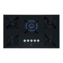 Ver imagem 2 de Fogão Cooktop Fischer 5q Tc Infinity Gás Mesa Vidro - Preto