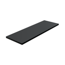Ver imagem 1 de 1 Prateleira Preta 60X20 Com Suporte Flutuante Mdf Organizadora Decoração Cozinha Quarto Banheiro