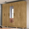 Guarda-roupa Casal 8 Portas 4 Gavetas e Pés Diplomata - 6
