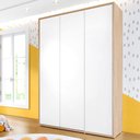 Ver imagem 5 de Quarto Bebê Completo Berço Cômoda Guarda-Roupa Wood Divicar