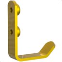 Ver imagem 3 de Cabide Gancho de Parede Dourado para Toalha Plus