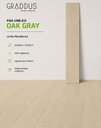 Ver mais imagens de Piso Vinílico Oak Gray 22,86x121,92cm 12 Réguas (3,3445m²) Bege Graddus