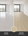 Ver imagem 5 de Piso Vinílico Oak Gray 22,86x121,92cm 12 Réguas (3,3445m²) Bege Graddus