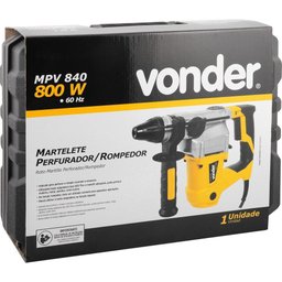 Martelete Perfurador Rompedor Mpv 840 220v Vonder - 2