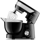 Ver imagem 1 de Batedeira Planetária Mondial Premium 12 Velocidades 700w Preto/inox 127v - Bp-01p-b