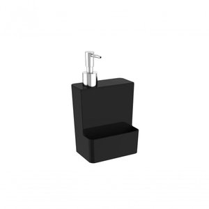 Dispenser New Glass 600ml Coza Preto Coza