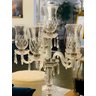 Castiçal Candelabro de Mesa Cristal - Classic C/6 Lfd Clássico - 2