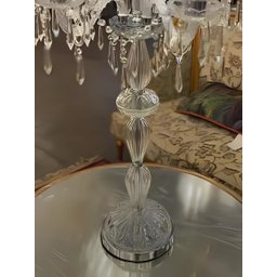 Castiçal Candelabro de Mesa Cristal - Classic C/6 Lfd Clássico - 3