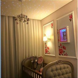 Céu Estrelado Original Branco Led Fibra Ótica 200 Estrelas - 7
