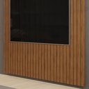 Ver imagem 7 de Painel para Tv 65 Polegadas Ripado 183x240cm Pratisk D04 Freijó - Mpozenato