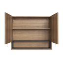 Ver imagem 4 de Armário Espelheira para Banheiro com 2 Portas e 1 Nicho Helena