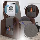 Ver imagem 2 de Protetor de Poltrona Classic 100% Poliéster:cinza