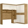 Guarda Roupa Casal Modulado para Box 138cm 4 Portas de Bater 2 Portas de Correr 5 Gavetas Florença - 3
