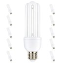 Ver imagem 1 de Lampada Fluorescente Kit 10 Uni 220V 20W Iluminaçao Potente Luz Eficiente Casa Sala Quarto Energia R