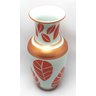 Vaso Folhas Laranja Porcelana - 2