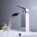 Ver imagem 3 de Torneira Banheiro Monocomando Cascata Inox 304 Cromada