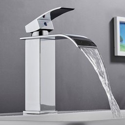 Torneira Banheiro Monocomando Cascata Inox 304 Cromada - 4