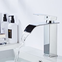Torneira Banheiro Monocomando Cascata Inox 304 Cromada - 6