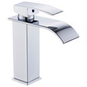 Ver imagem 1 de Torneira Banheiro Monocomando Cascata Inox 304 Cromada