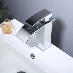 Torneira Banheiro Monocomando Cascata Inox 304 Cromada - 5
