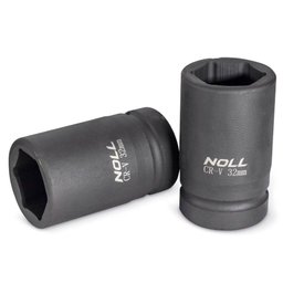 Soquete de Impacto Sextavado Longo 1/2, Bitola 15,0mm - Noll - 1