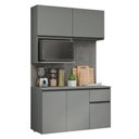 Ver imagem 3 de Armário de Cozinha Compacta 120 Cm Suspensa Nice Madesa 06