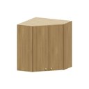 Ver imagem 1 de Armário Aéreo Canto Diagonal 74cm 2 Portas Elegance Luciane Móveis