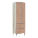 Ver imagem 1 de Paneleiro 70Cm Lis Legno Crema Com Cumaru