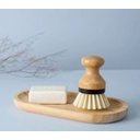 Ver imagem 2 de Escova Redonda com Pega de Bambu - Preto