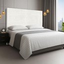 Ver imagem 1 de Cabeceira Estofada 160 Cm para Cama Box Queen Linho Luxo - Clique Chique