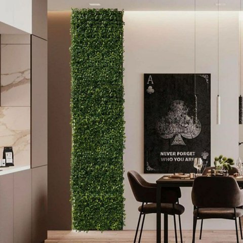 13 Placas Buxinho 25x25 Cm para Jardim Vertical em Áreas como Muros e Varandas