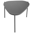 Ver imagem 2 de Mesa de Centro para Sala de Estar Pés Metálicos Alta Adek A03 Nero Preto - Lyam Decor