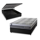 Ver imagem 1 de Cama Box Baú Sheffield 138x188 c/ Molas Ensacadas King House