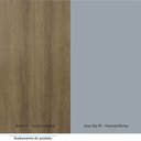 Ver imagem 6 de Guarda Roupa Modulado 134,50cm 2 Portas de Correr com Espelho Paris Luciane Móveis