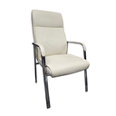 Ver imagem 1 de Cadeira Fixa Partner Estofada Bege B.hoff Mobile