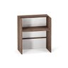 Balcao de Atendimento P25 Pandin 95 Cm Walnut e Branco - 2