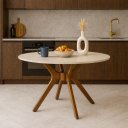 Ver imagem 3 de Conj Sala de Jantar Mesa Red Vid C/4 Cad Betina Mad Eucalipto:off/marrom