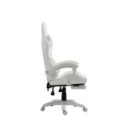 Cadeira Gamer Prizi Canvas - Branca - 4