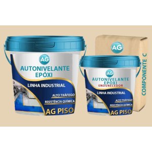 Autonivelante Industrial Marfim Claro AG - RAL1015 Resinas ag Autonivelante Industrial AG 5KG