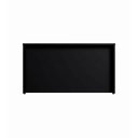 Ver imagem 5 de Balcão de Atendimento Recepção 120 cm Reto Baixo F5 Office Cor:Preto