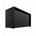 Ver imagem 2 de Balcão de Atendimento Recepção 120 cm Reto Baixo F5 Office Cor:Preto
