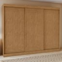 Ver imagem 2 de Conjunto de Guarda-roupa 3 Portas 4 Gavetas Nice e Cômoda 6 Gavetas Maggiore New