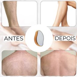 Depilador Pedra Cristal Magico Esfoliante Remove Pelos Rosto Braços Maos Perna Corpo Reutilizavel Hi - 7