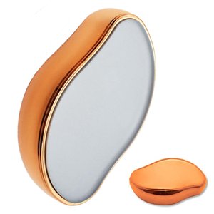 Depilador Pedra Cristal Magico Esfoliante Remove Pelos Rosto Braços Maos Perna Corpo Reutilizavel Hi
