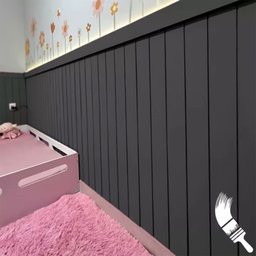 Kit 10 Ripas Placas Mdf Revestimento Shiplap 3mm - 1